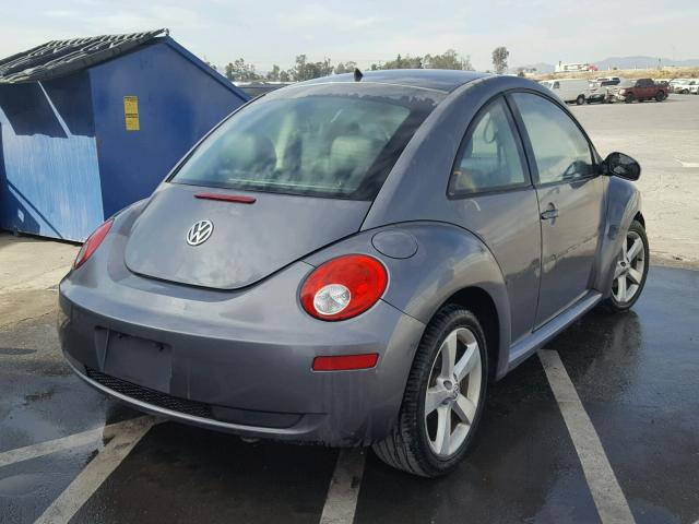 3VWSW31C86M418424 - 2006 VOLKSWAGEN NEW BEETLE BLUE photo 4