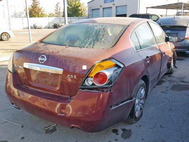 1N4AL2AP2BC174162 - 2011 NISSAN ALTIMA BAS RED photo 4