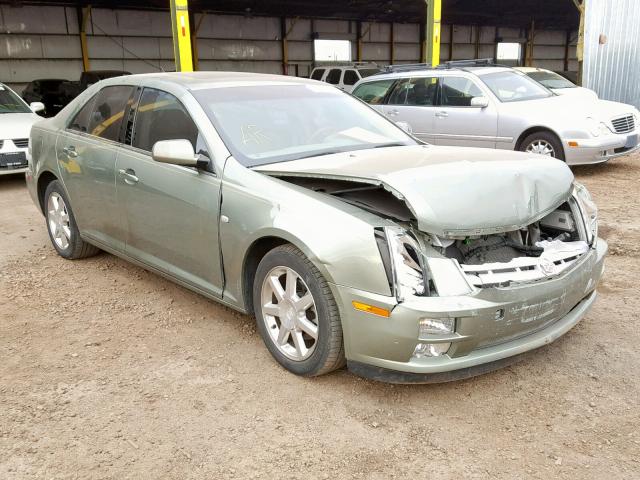 1G6DW677750222308 - 2005 CADILLAC STS GREEN photo 1