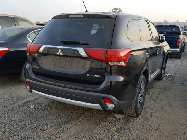 JA4AZ3A34GZ039341 - 2016 MITSUBISHI OUTLANDER BLACK photo 4