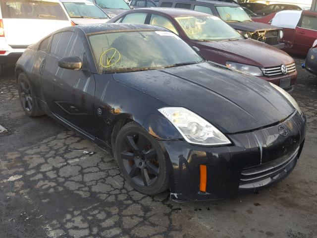 JN1AZ34EX6M351505 - 2006 NISSAN 350Z COUPE BLACK photo 1