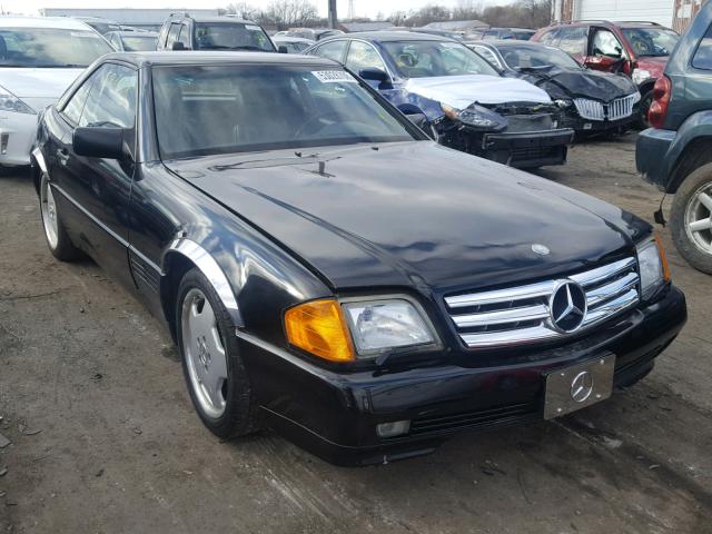 WDBFA66E4MF017429 - 1991 MERCEDES-BENZ 500 SL BLACK photo 1