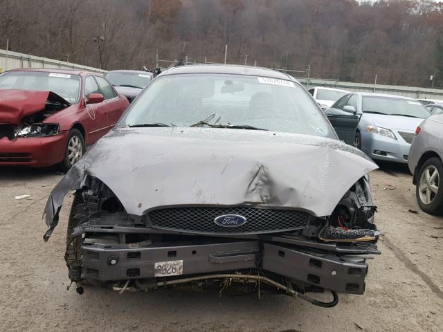 1FAFP55S54G200999 - 2004 FORD TAURUS SES GRAY photo 7