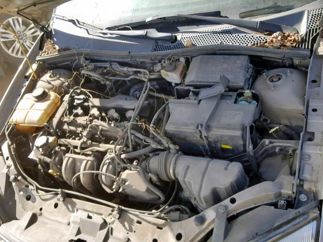 1FAFP34N47W316950 - 2007 FORD FOCUS ZX4 GOLD photo 7