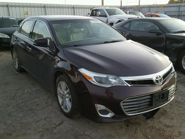4T1BK1EB3FU152810 - 2015 TOYOTA AVALON XLE MAROON photo 1