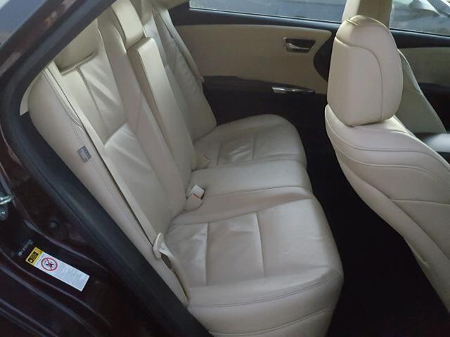 4T1BK1EB3FU152810 - 2015 TOYOTA AVALON XLE MAROON photo 6