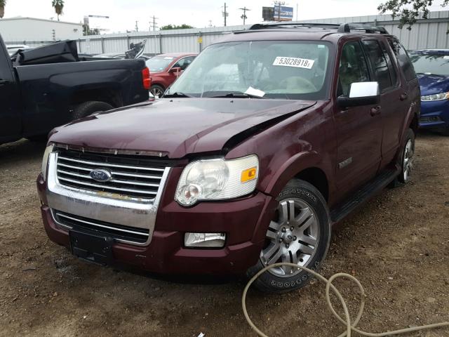 1FMEU75806UB36157 - 2006 FORD EXPLORER L MAROON photo 2