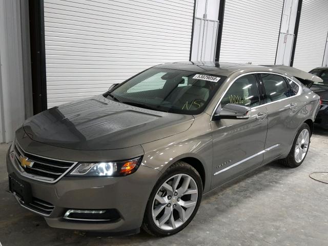 2G1145S31H9173632 - 2017 CHEVROLET IMPALA PRE GRAY photo 2