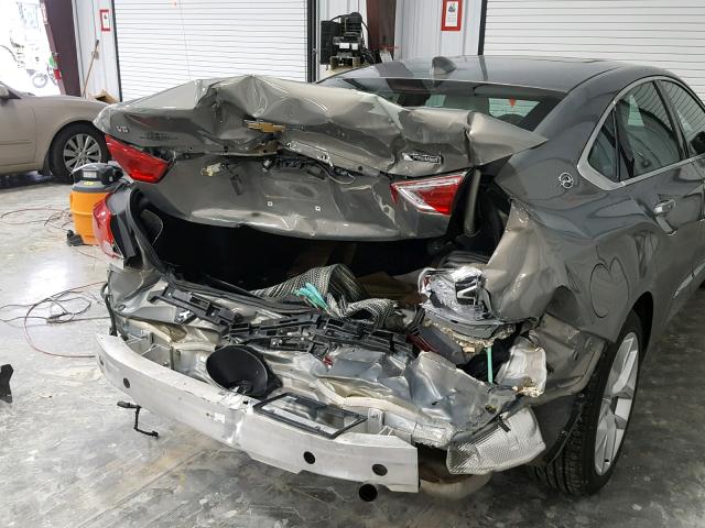 2G1145S31H9173632 - 2017 CHEVROLET IMPALA PRE GRAY photo 9