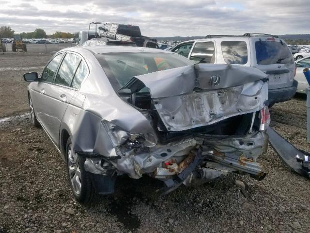 1HGCP2F8XAA075951 - 2010 HONDA ACCORD EXL SILVER photo 3