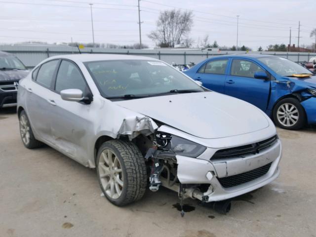 1C3CDFBA4DD321911 - 2013 DODGE DART SXT SILVER photo 1