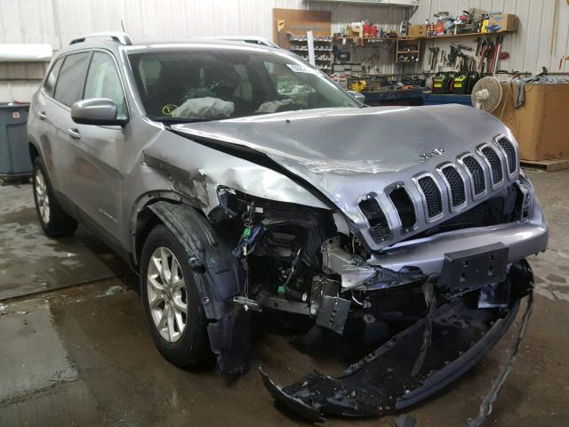 1C4PJMCSXFW600160 - 2015 JEEP CHEROKEE L SILVER photo 1