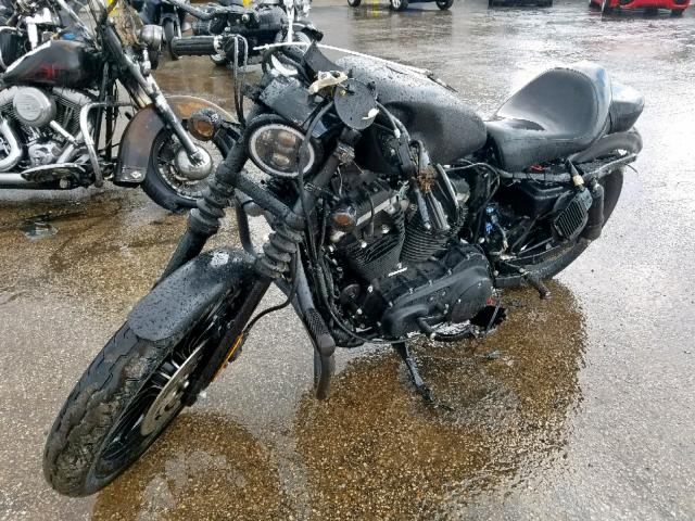 1HD4LE2469K447079 - 2009 HARLEY-DAVIDSON XL883 N BLACK photo 2