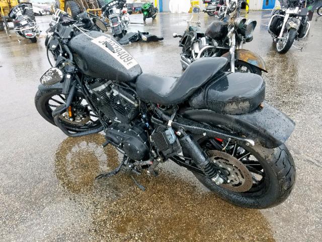 1HD4LE2469K447079 - 2009 HARLEY-DAVIDSON XL883 N BLACK photo 3