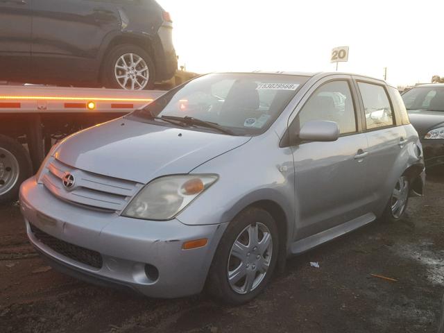 JTKKT624850081722 - 2005 TOYOTA SCION XA SILVER photo 2