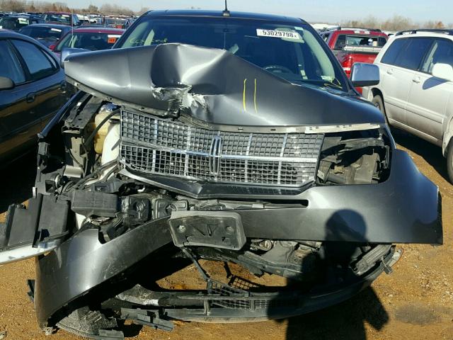 2LMDU68C57BJ10526 - 2007 LINCOLN MKX BLACK photo 7