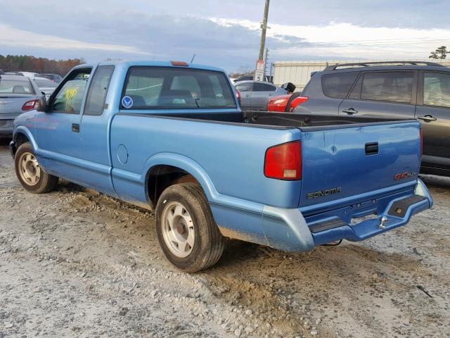 1GTCS1945T8505928 - 1996 GMC SONOMA BLUE photo 3