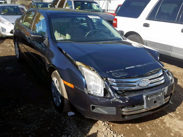 3FAHP06Z79R143339 - 2009 FORD FUSION S BLUE photo 1