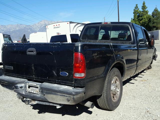 1FTWW30P16ED58369 - 2006 FORD F350 SRW S BLACK photo 4