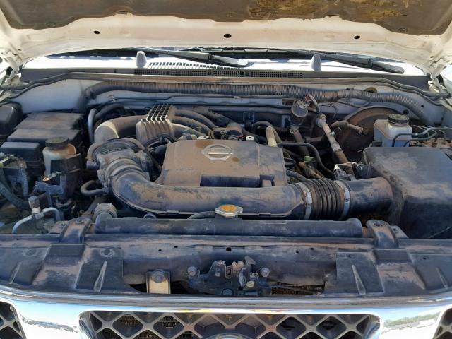 5N1AR18W95C747459 - 2005 NISSAN PATHFINDER WHITE photo 7