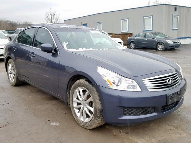 JNKCV61F99M357699 - 2009 INFINITI G37 BLUE photo 1