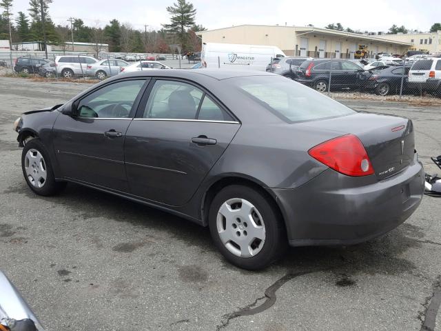 1G2ZF58B274100276 - 2007 PONTIAC G6 VALUE L CHARCOAL photo 3