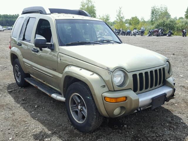 1J4GL38K33W618504 - 2003 JEEP LIBERTY RE GREEN photo 1