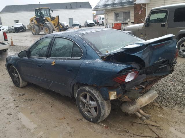 1G2NF52EX3M583236 - 2003 PONTIAC GRAND AM S BLUE photo 3