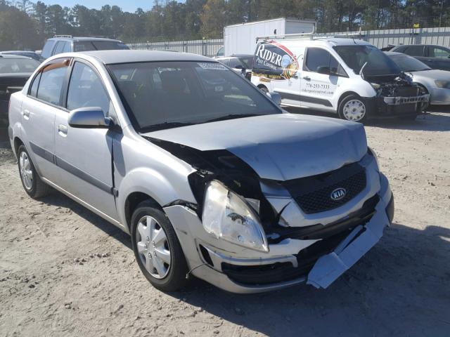 KNADE123966097914 - 2006 KIA RIO SILVER photo 1