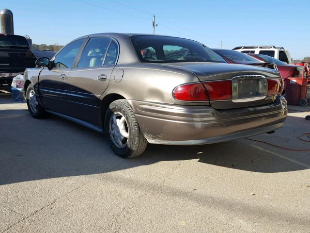 1G4HR54K11U104360 - 2001 BUICK LESABRE LI BROWN photo 3