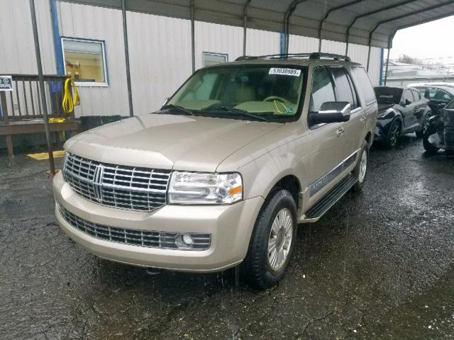 5LMFU28577LJ18302 - 2007 LINCOLN NAVIGATOR BEIGE photo 2