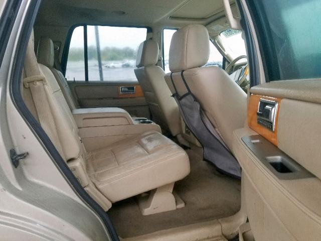 5LMFU28577LJ18302 - 2007 LINCOLN NAVIGATOR BEIGE photo 6