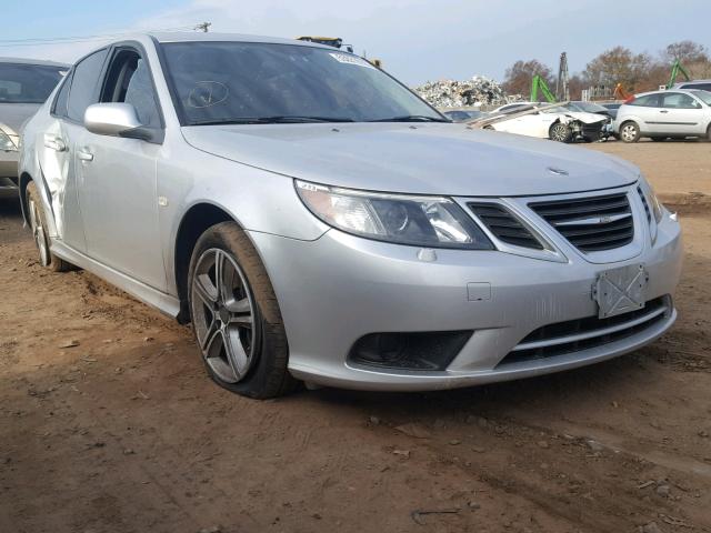 YS3FA4BY7B1302019 - 2011 SAAB 9-3 2.0T SILVER photo 1