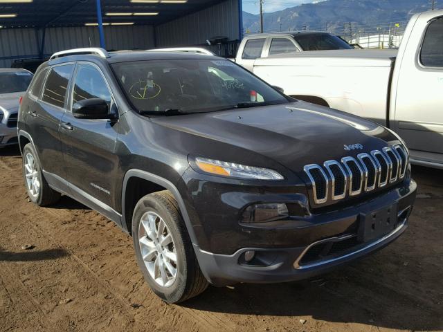 1C4PJMDB8GW244761 - 2016 JEEP CHEROKEE L BLACK photo 1