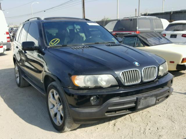 WBAFB33511LH19822 - 2001 BMW X5 4.4I BLACK photo 1