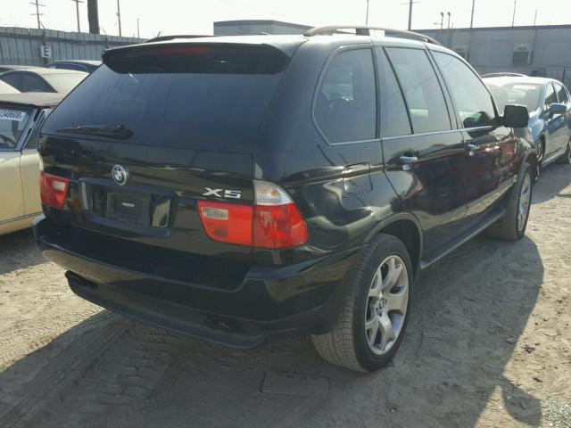 WBAFB33511LH19822 - 2001 BMW X5 4.4I BLACK photo 4