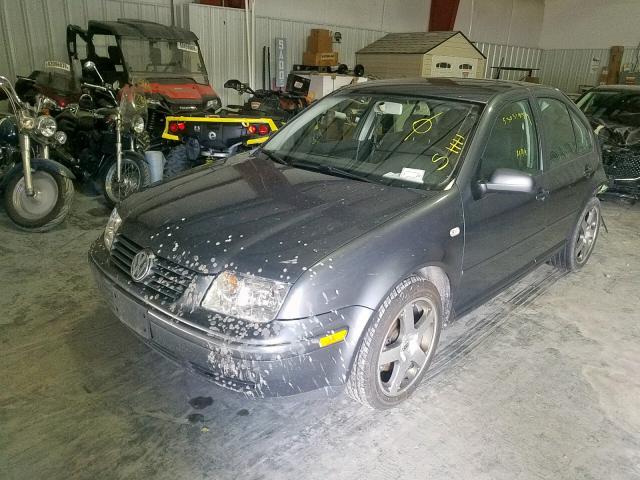 3VWVH69M23M060576 - 2003 VOLKSWAGEN JETTA GLI GRAY photo 9