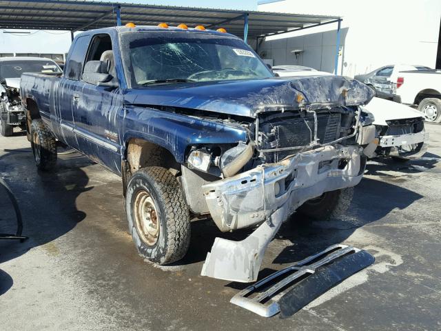 3B7KF23671G707600 - 2001 DODGE RAM 2500 BLUE photo 1