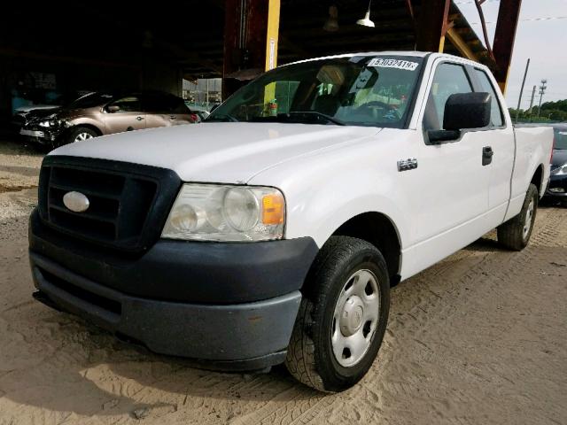 1FTRX12W47NA63707 - 2007 FORD F150 WHITE photo 2