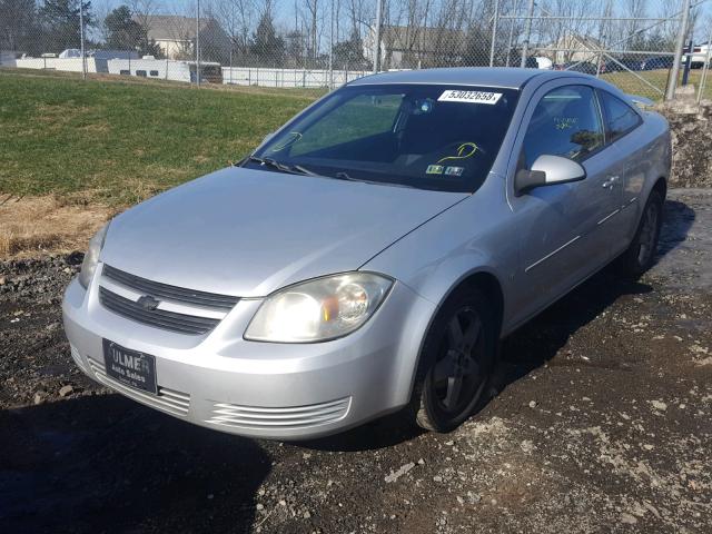 1G1AT18H097212194 - 2009 CHEVROLET COBALT LT SILVER photo 2