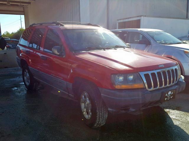 1J4GX48S71C523372 - 2001 JEEP GRAND CHER RED photo 1