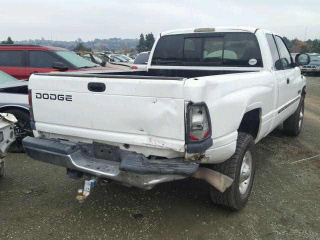 3B7KC23751G705846 - 2001 DODGE RAM 2500 WHITE photo 4