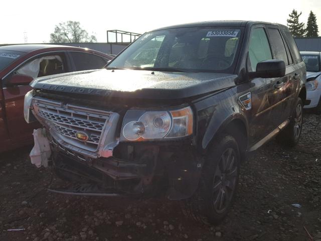 SALFR24NX8H062335 - 2008 LAND ROVER LR2 HSE BLACK photo 2