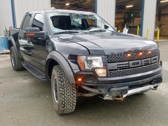 1FTFW1R6XBFD15104 - 2011 FORD F150 SVT R BLACK photo 1