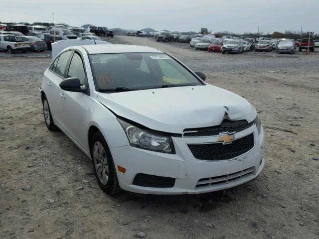 1G1PA5SH3D7259602 - 2013 CHEVROLET CRUZE LS WHITE photo 1