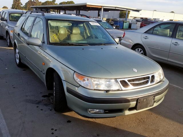 YS3EF58Z4Y3011252 - 2000 SAAB 9-5 SE GREEN photo 1