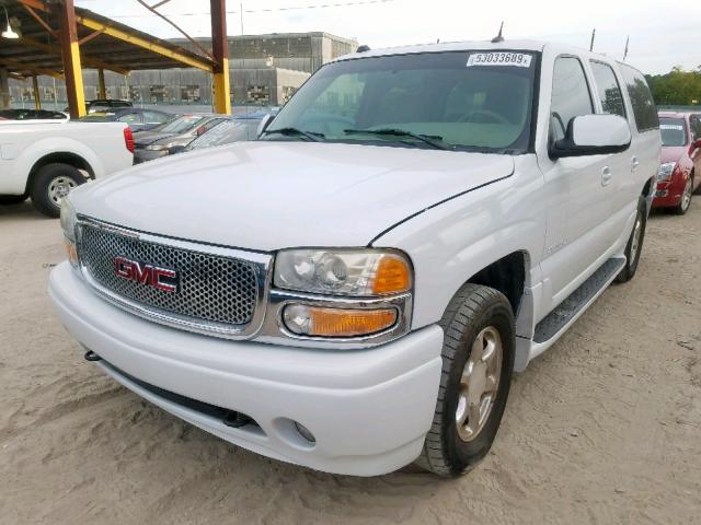 1GKFK66U45J189274 - 2005 GMC YUKON XL D WHITE photo 2