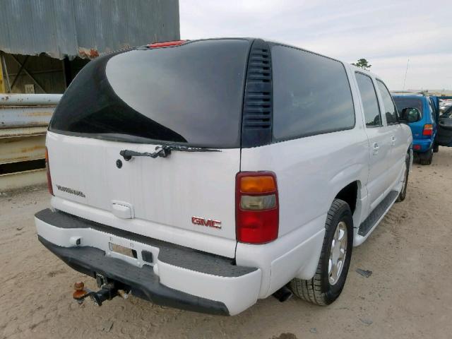 1GKFK66U45J189274 - 2005 GMC YUKON XL D WHITE photo 4