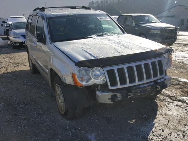 1J8GR48K59C504808 - 2009 JEEP GRAND CHER SILVER photo 1