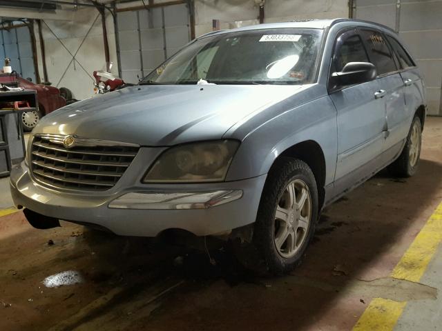 2C8GF68415R502325 - 2005 CHRYSLER PACIFICA T BLUE photo 2